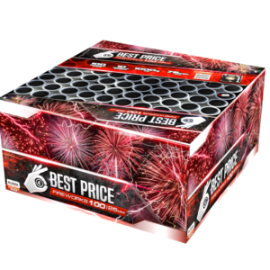 Bateria Best Price Vermelha 100 Disparos 25mm