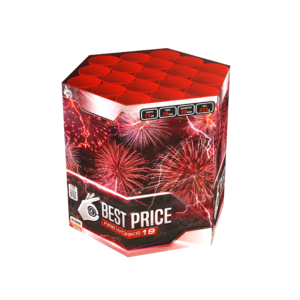 Bateria Best Price Vermelha 19 Disparos 30mm