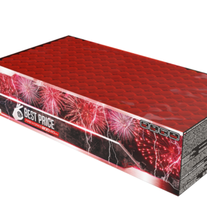 Bateria Best Price Vermelha 200 Disparos 20mm