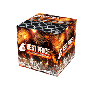 Bateria Best Price Wild Fire Laranja 25 Disparos 25mm