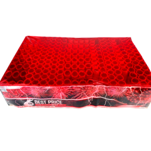 Bateria Best Price Vermelha 200 Disparos 20mm MULTI SHAPE