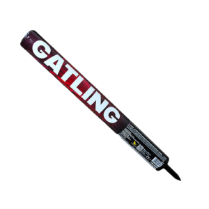 Vela Romana gatling vermelha